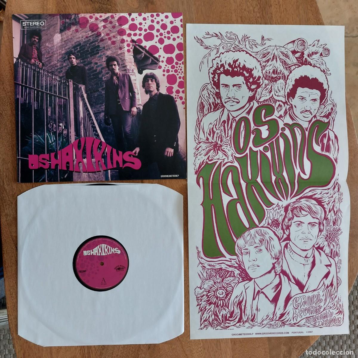 Discos de vinilo: OS HAXIXINS - LP Portugal * MINT * 2007 * Incluye el POSTER