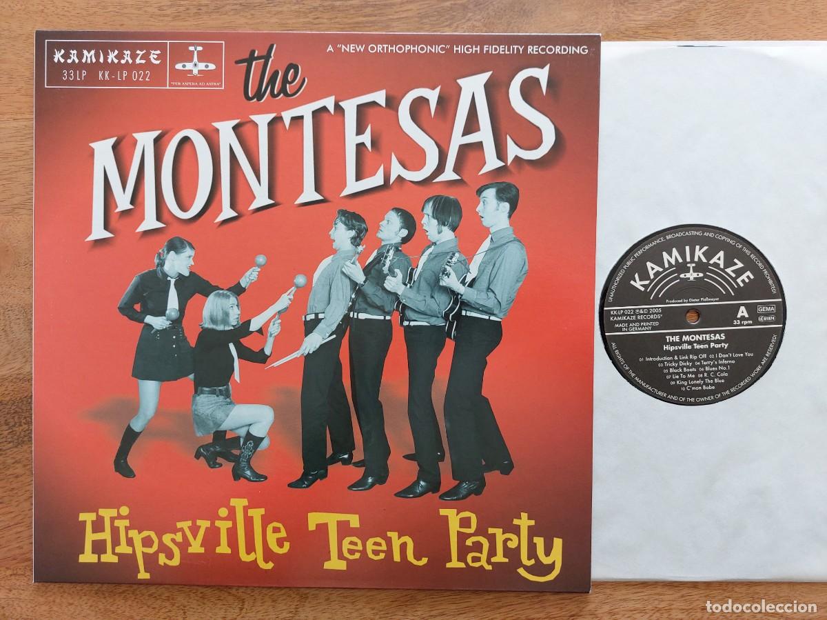 Discos de vinilo: MONTESAS - LP Germany * MINT * HIPSVILLE TEEN PARTY * SOUND FLAT RECORDS 2005