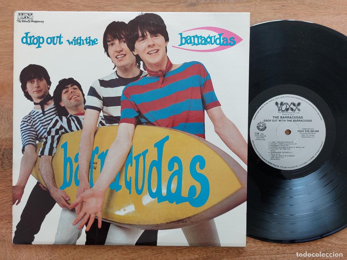 Discos de vinilo: BARRACUDAS - LP USA * MINT * DROP OUT WITH THE BARRACUDAS * 1982