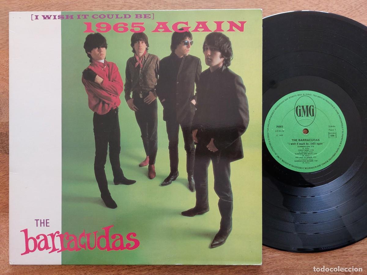 Discos de vinilo: BARRACUDAS - LP FRANCE * MINT * I WISH IT COULD BE 1965 AGAIN * 1985