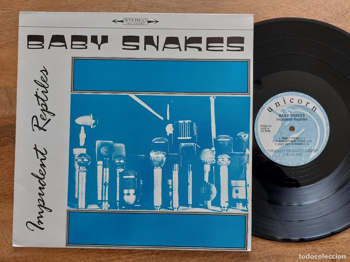 Discos de vinilo: BABY SNAKES - LP UK * MINT * IMPRUDENT REPTILES * UNICORN RECORDS 2007 * TOP MOD