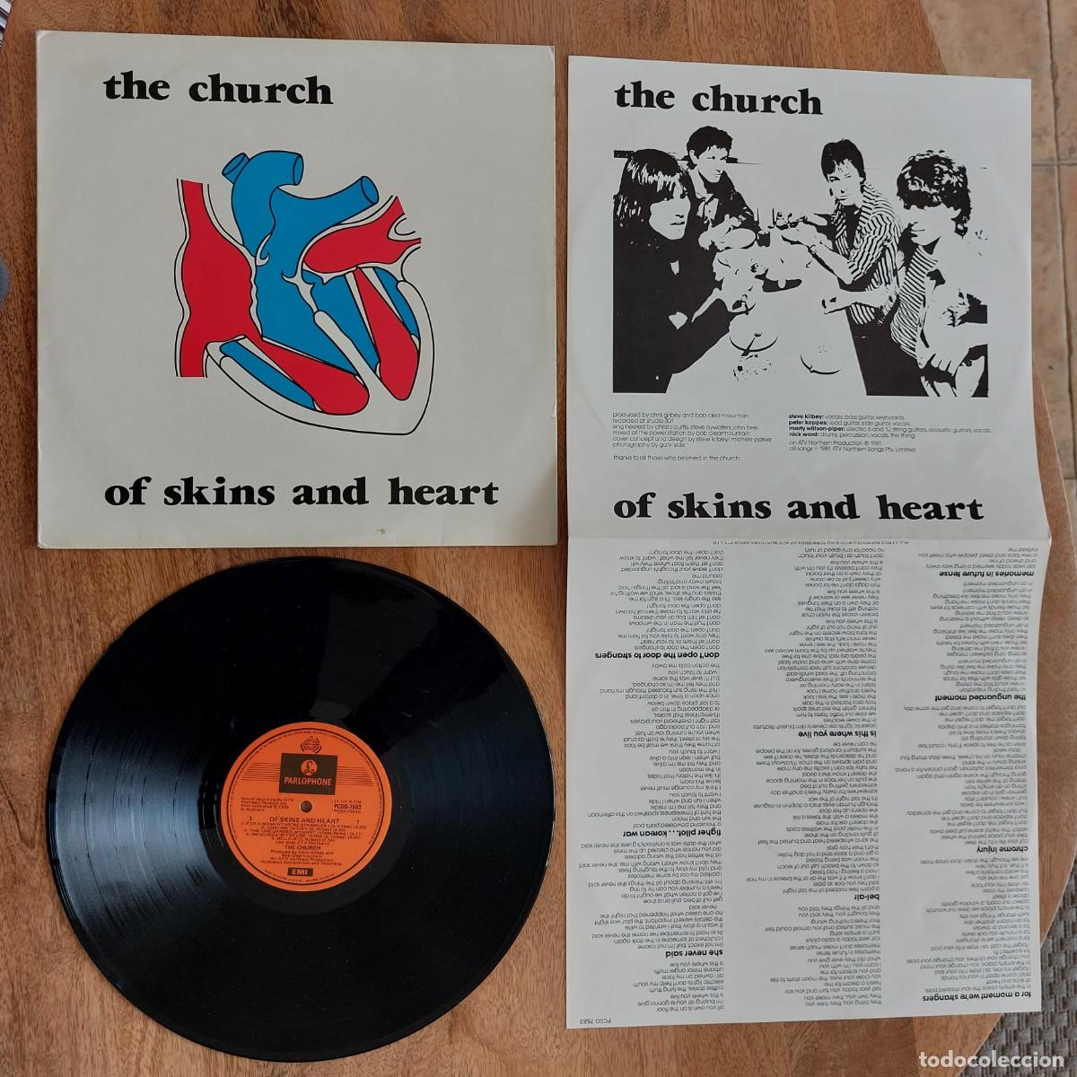 Discos de vinilo: THE CHURCH - LP AUSTRALIA * EX * OF SKINS AND HEART * PHARLOPONE 1981