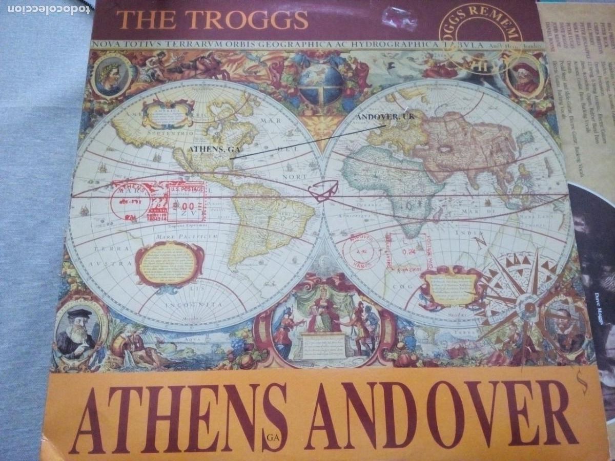 Discos de vinilo: THE TROGGS ATHEMS AND OVER LP 1992