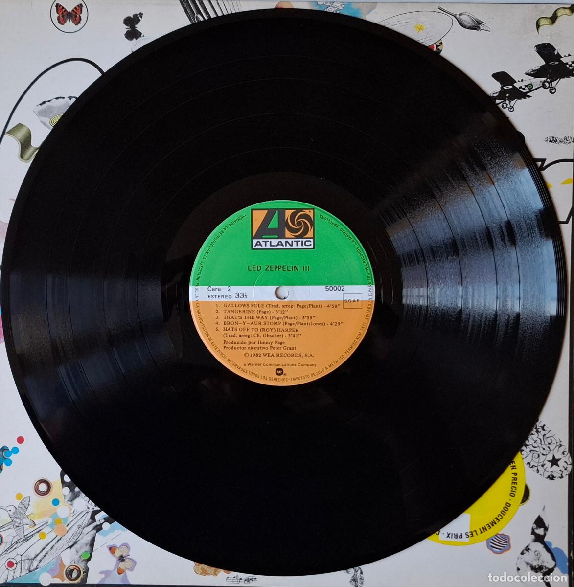 Discos de vinilo: Led Zeppelin &ndash; Led Zeppelin III. - Foto 4