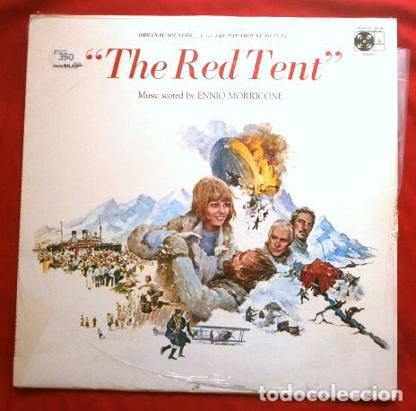 Discos de vinilo: THE RED TENT (LP. BSO 1969) Banda Sonora del Film La Tienda Roja - M&uacute;sica: Ennio Morricone