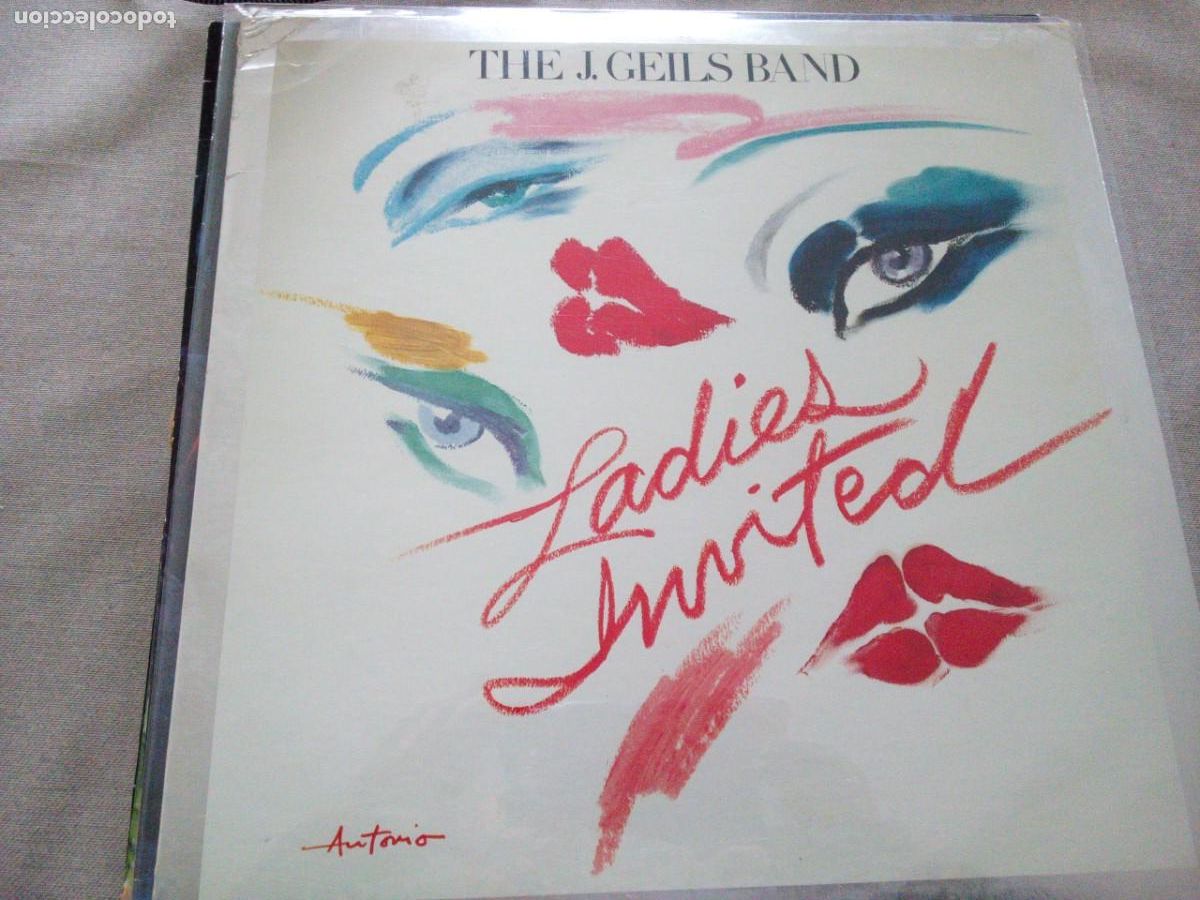 Discos de vinilo: THE J.GEILS BAND LADIES INVITED LP 1973 CON INSERTO