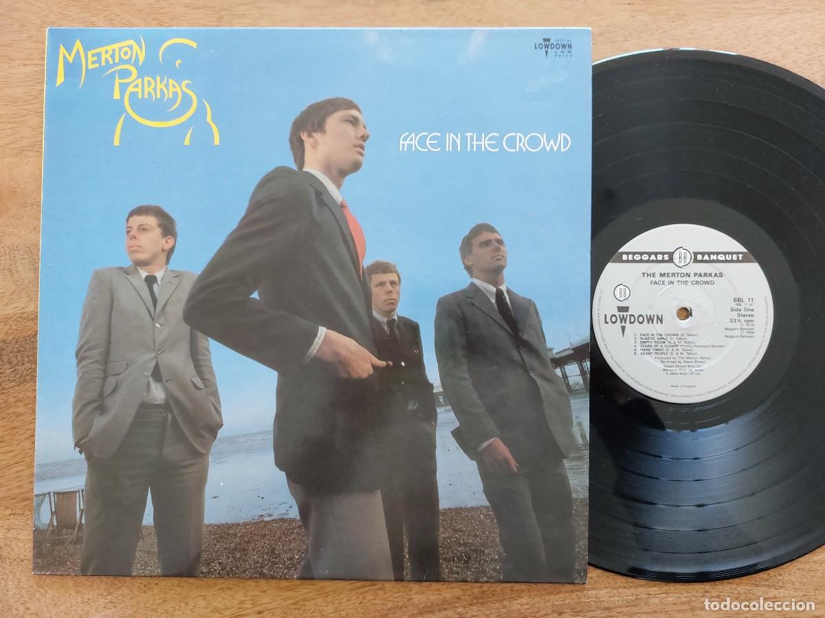 Discos de vinilo: MERTON PARKAS - LP UK * MINT * FACE IN THE CROWD * BEGGARS MANQUET RECORDS 1988 * REVIVAL MOD