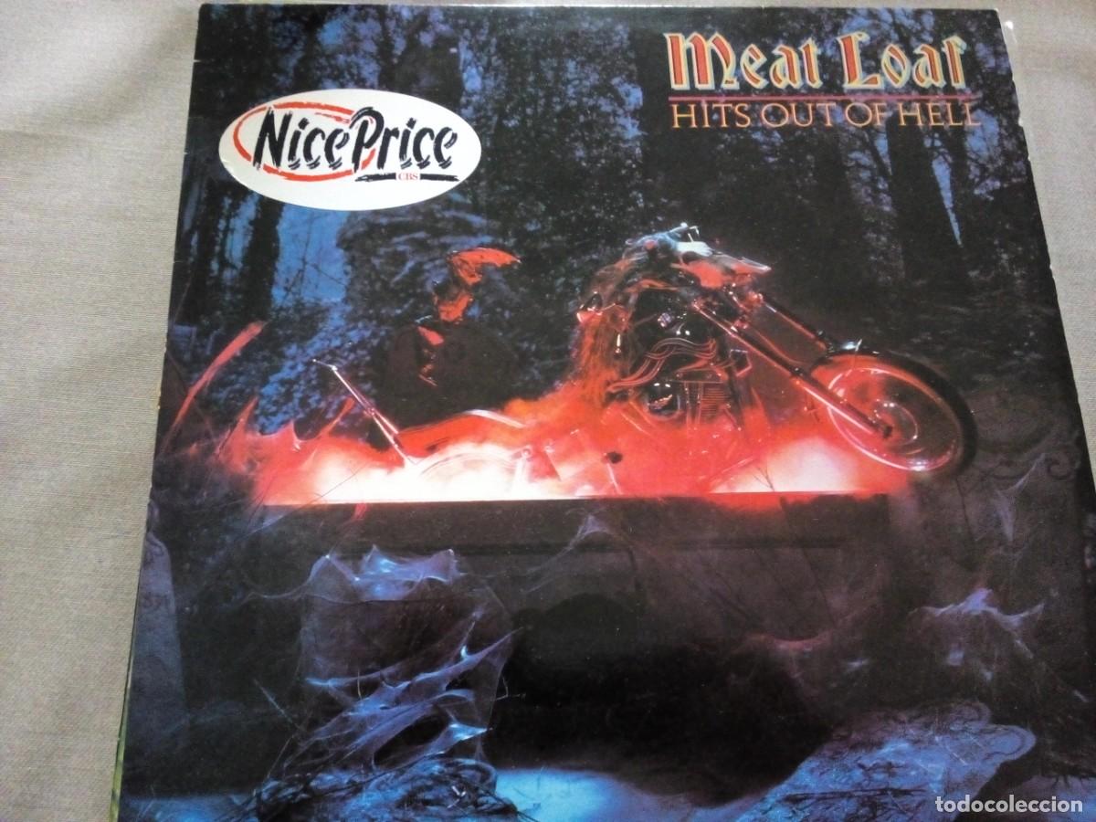 Discos de vinilo: MEAT LOAF HITS OUT OF HELL LP CON INSERTO