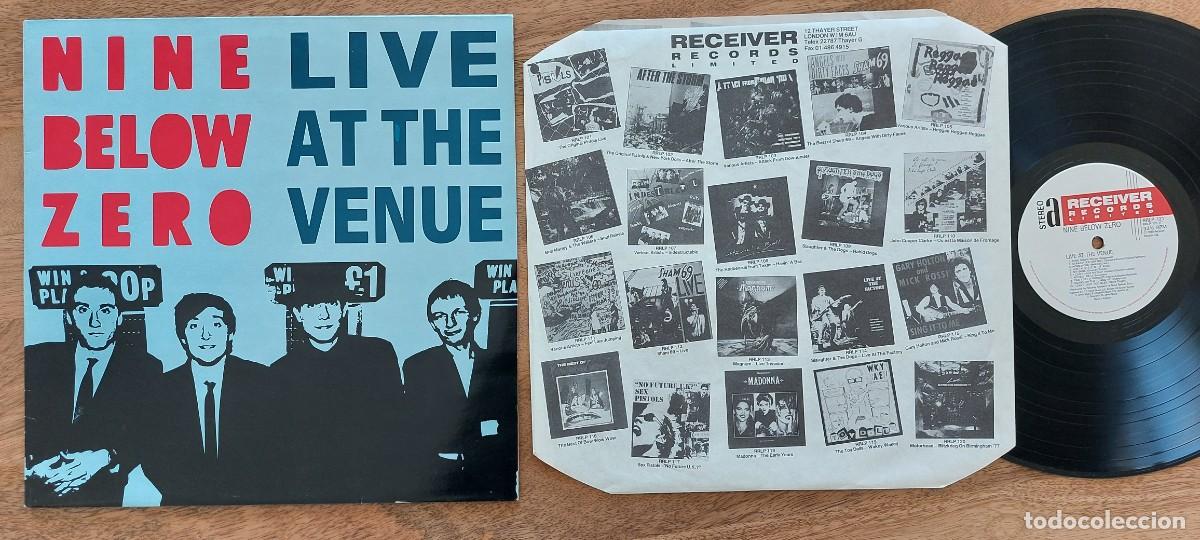 Discos de vinilo: NINE BELOW ZERO - LP UK * MINT * LIVE AT THE VENUE * RECEIVED RECORDS LIMITED 1989