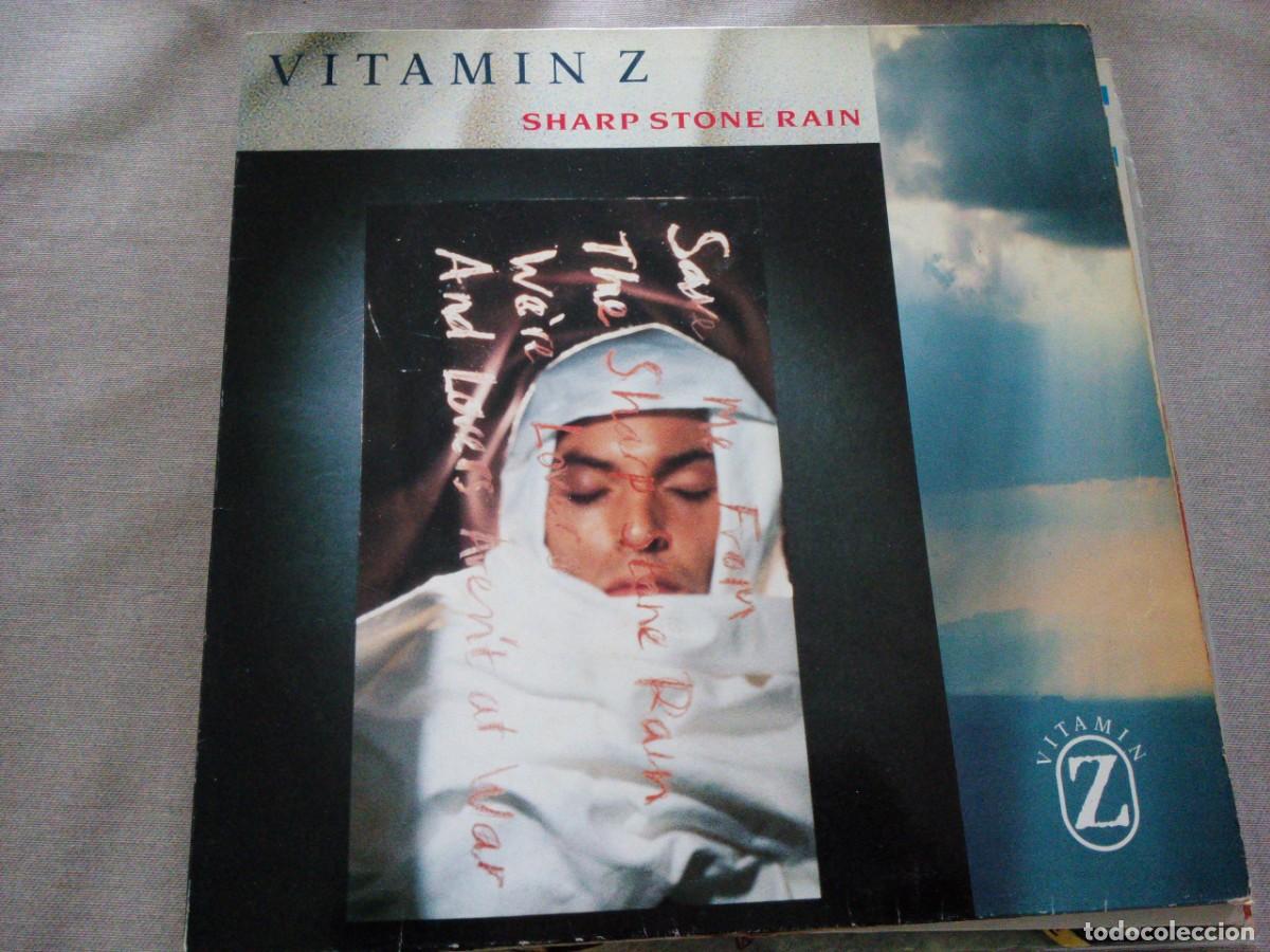 Discos de vinilo: Vitamin Z - Sharp Stone Rain (LP, Album)