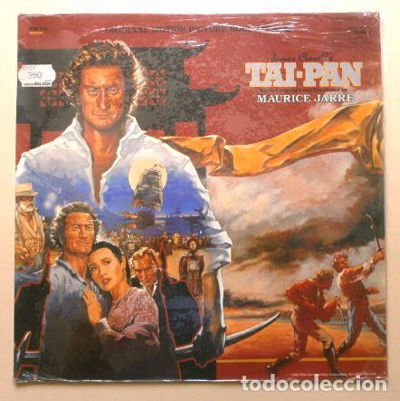 Discos de vinilo: TAI-PAN (LP. BSO 1986) Banda Sonora del Film - M&uacute;sica: Maurice Jarre