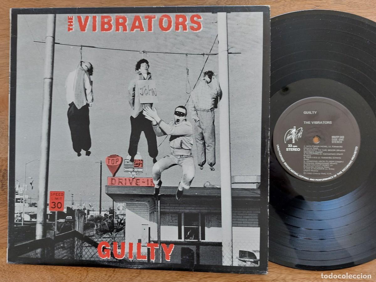 Discos de vinilo: THE VIBRATORS - LP NEW ZEALAND * MINT * GUITLY * CHERRY RED RECORDS 1982