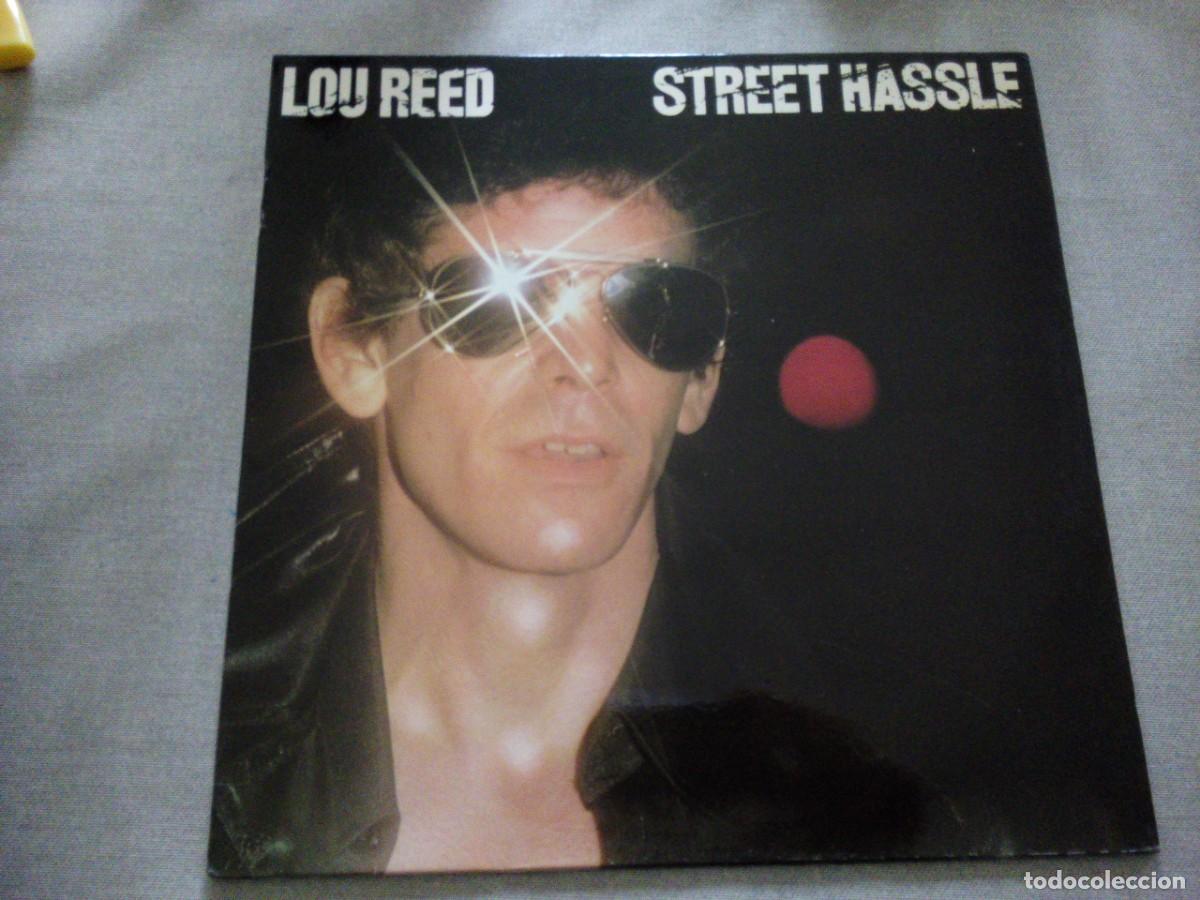 Discos de vinilo: Lou Reed &lrm;&ndash; Street Hassle LP SPAIN 1980
