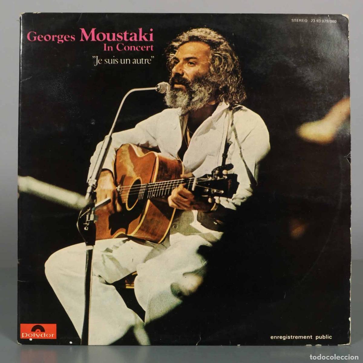 Discos de vinilo: LP. In Concert - Je suis un autre - Georges Moustaki
