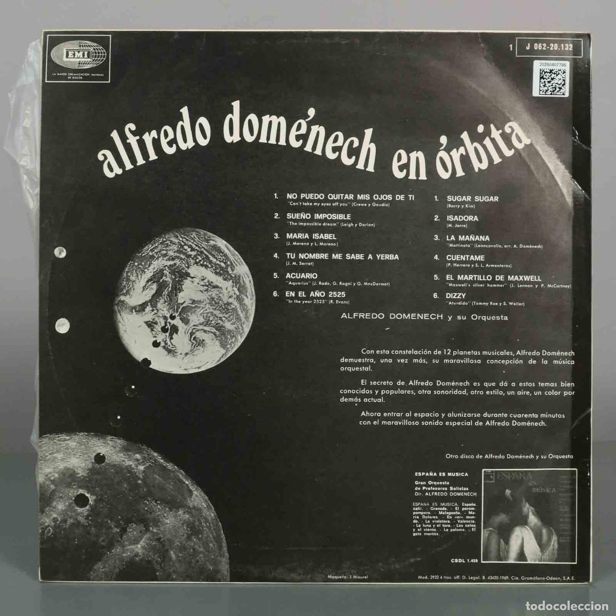 Discos de vinilo: LP. Constelaci&oacute;n - Alfredo Dom&eacute;nech Y Su Orquesta - Foto 2