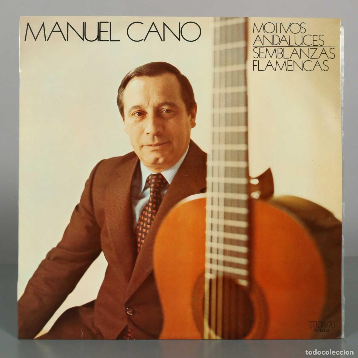 Discos de vinilo: LP. Motivos Andaluces / Semblanzas Flamencas - Manuel Cano