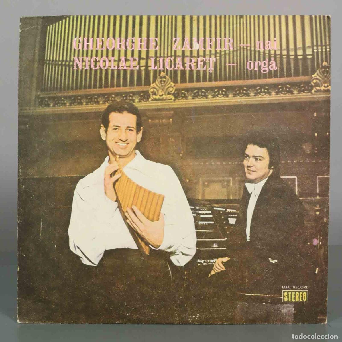 Discos de vinilo: LP. Nai / Orgă - Gheorghe Zamfir, Nicolae Licareț - Electrecord