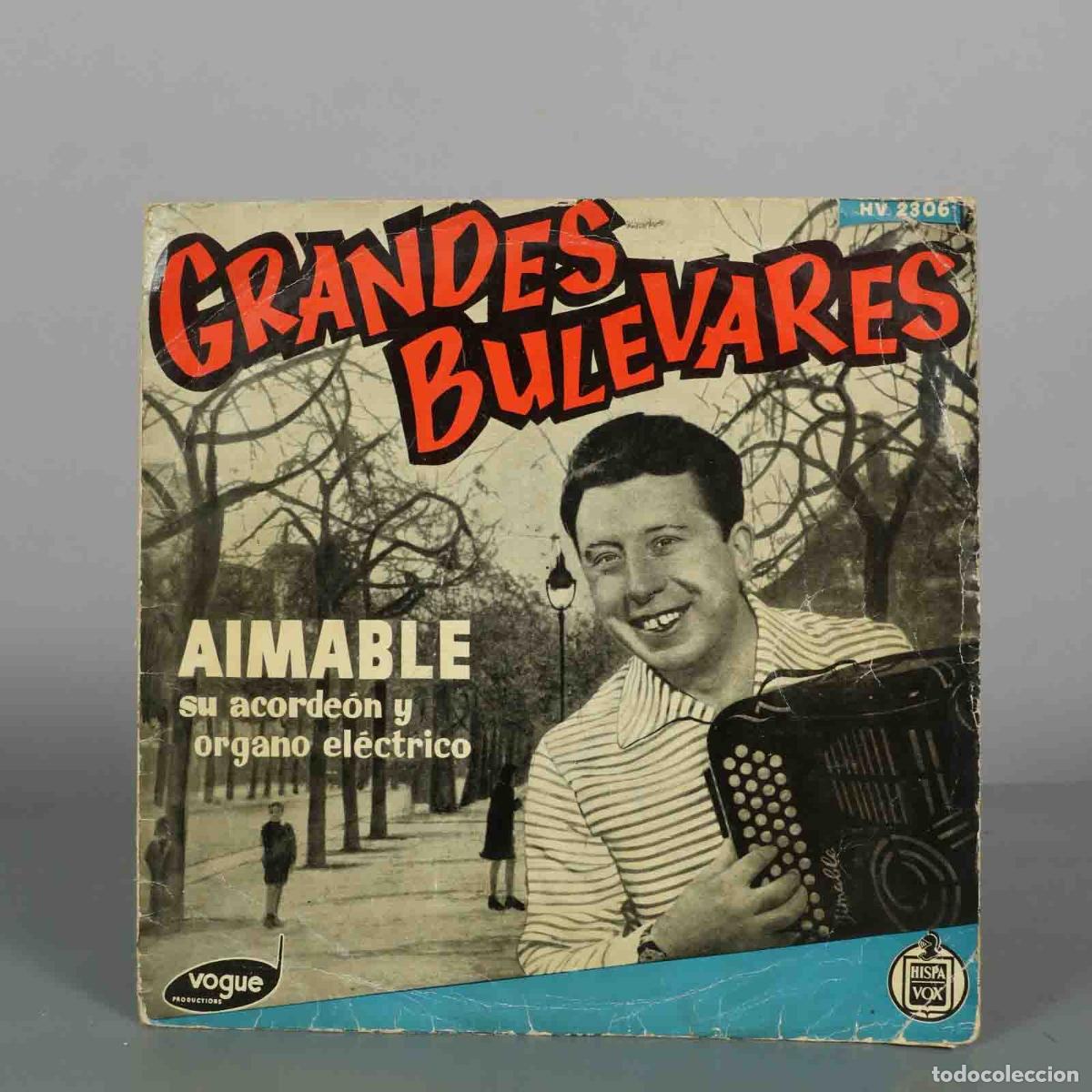 Discos de vinilo: LP. Grandes Bulevares - Aimable - Foto 1
