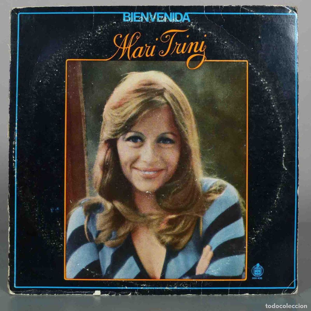 Discos de vinilo: LP. Bienvenida - Mari Trini - Foto 1
