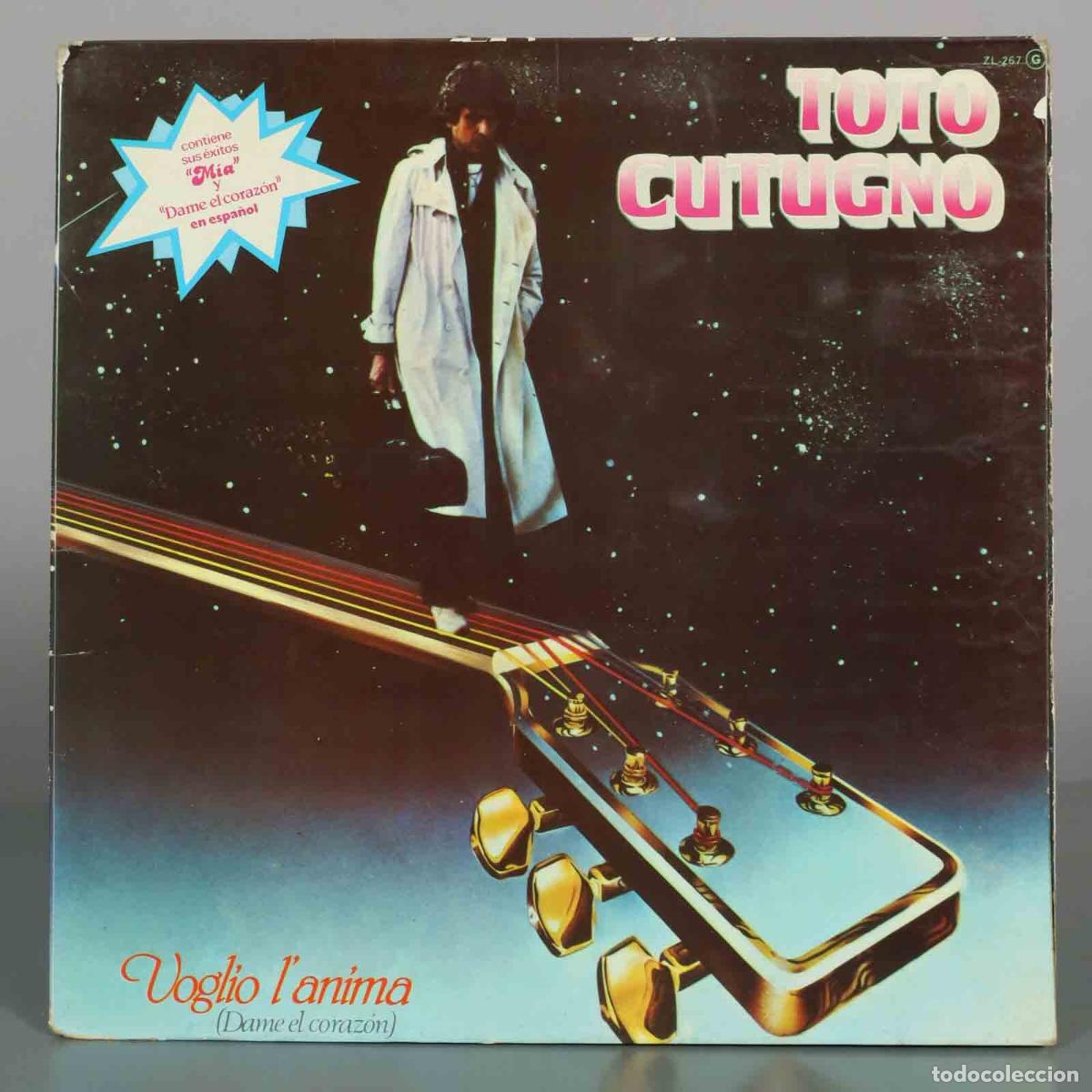 Discos de vinilo: LP. Voglio l&acute;anima - Dame el coraz&oacute;n - Toto Cutugno