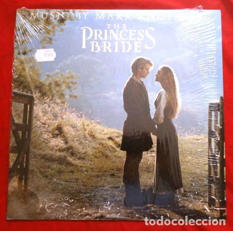 Discos de vinilo: THE PRINCES BRIDES (LP. BSO 1987) M&uacute;sica: Mark Knopfler -Banda Sonora del Film La princesa prometida