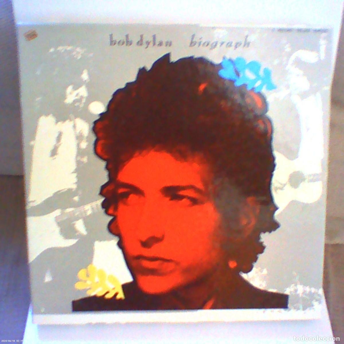 Discos de vinilo: lp 5 discos bob dylan biograph. cbs 1986 spain. libreto fotos/texto. libreto letras (seminuevo)