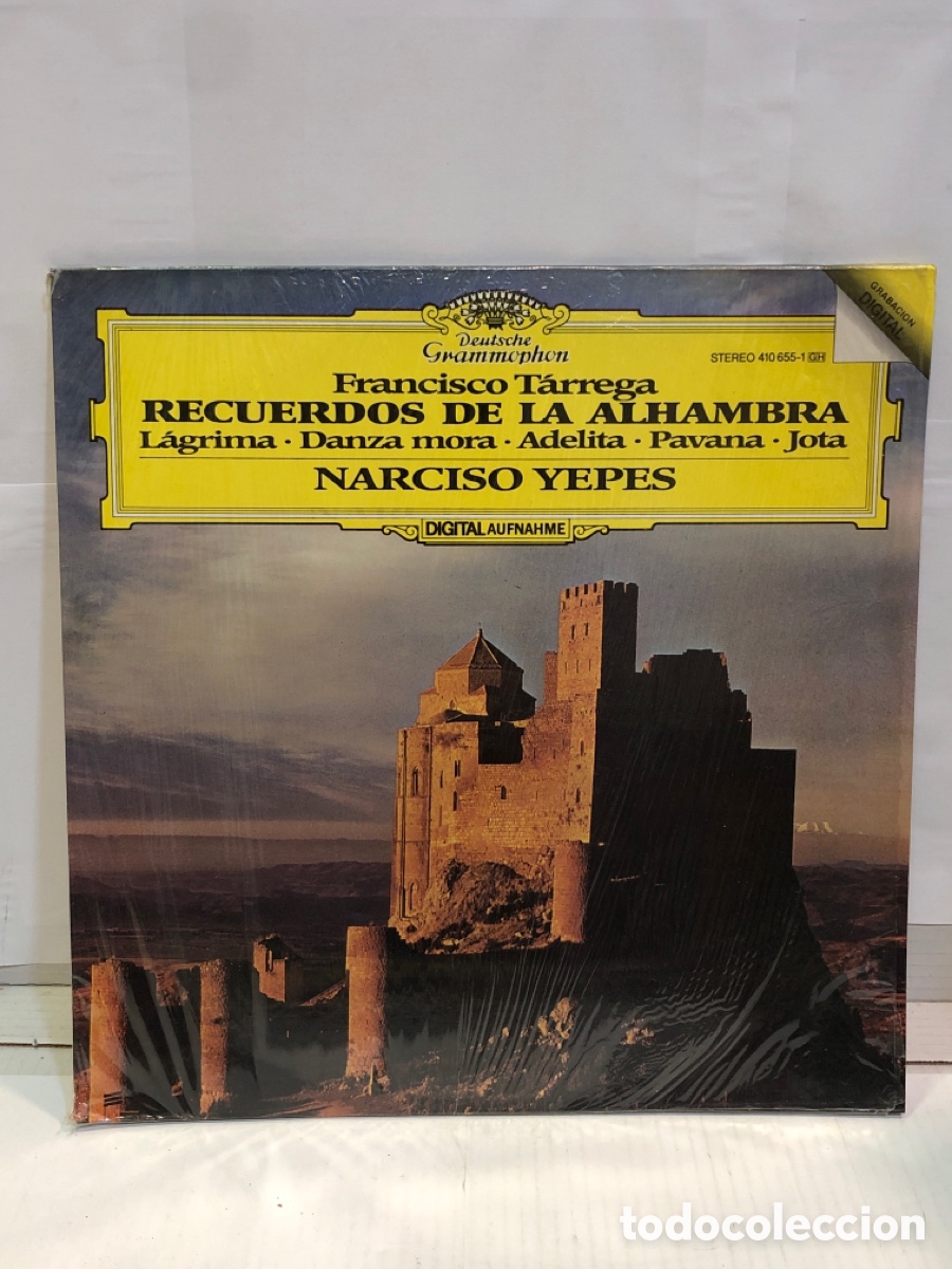 Discos de vinilo: Vinilo - Francisco T&aacute;rrega. Recuerdos de La Alhambra