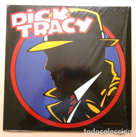 Discos de vinilo: DICK TRACY (LP. BSO 1984) Banda Sonora del Film Warren Beatty - M&uacute;sica: Danny Elfman - Madonna