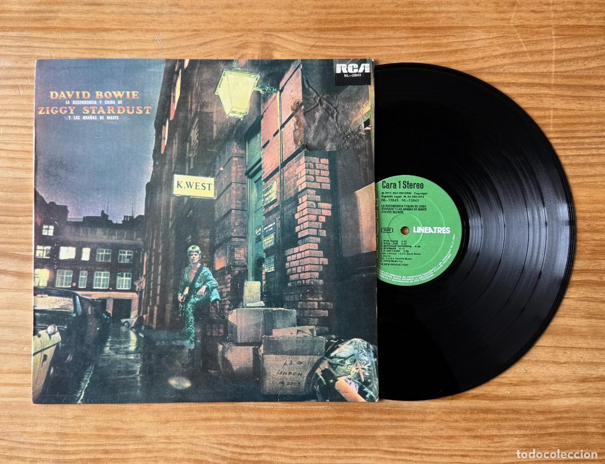 Vinyl-Schallplatten: David Bowie - La ascendencia y ca&iacute;da de Ziggy Stardust y las ara&ntilde;as de Marte. Spain 1972