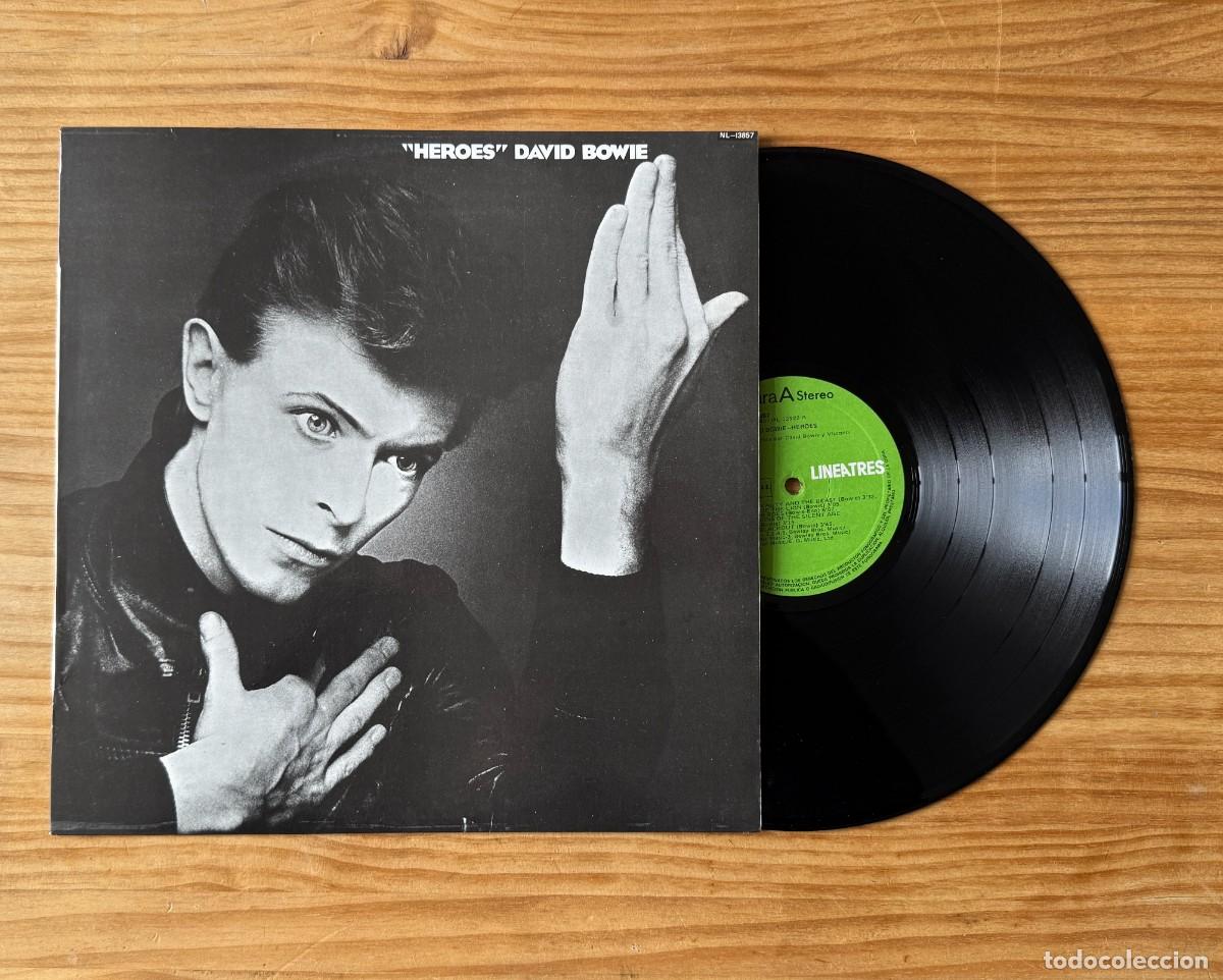 Discos de vinilo: David Bowie - Heroes. Spain 1977 - Foto 1