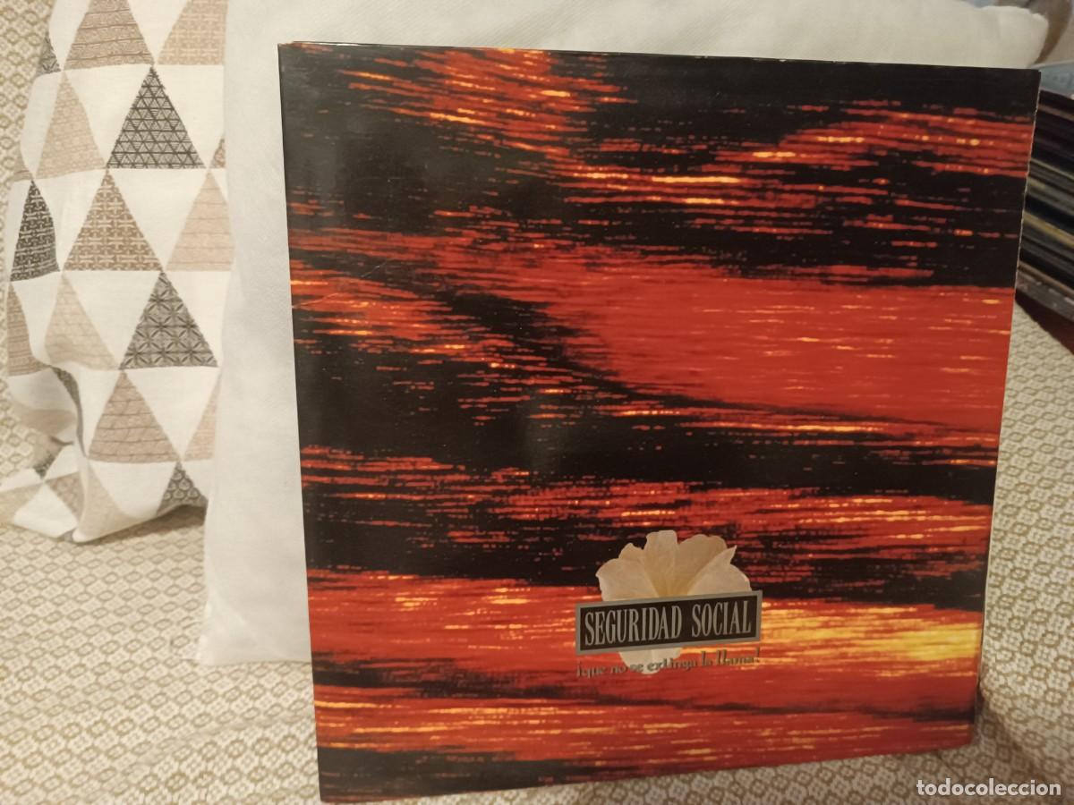 Discos de vinilo: Seguridad Social Que no se Extinga la Llama