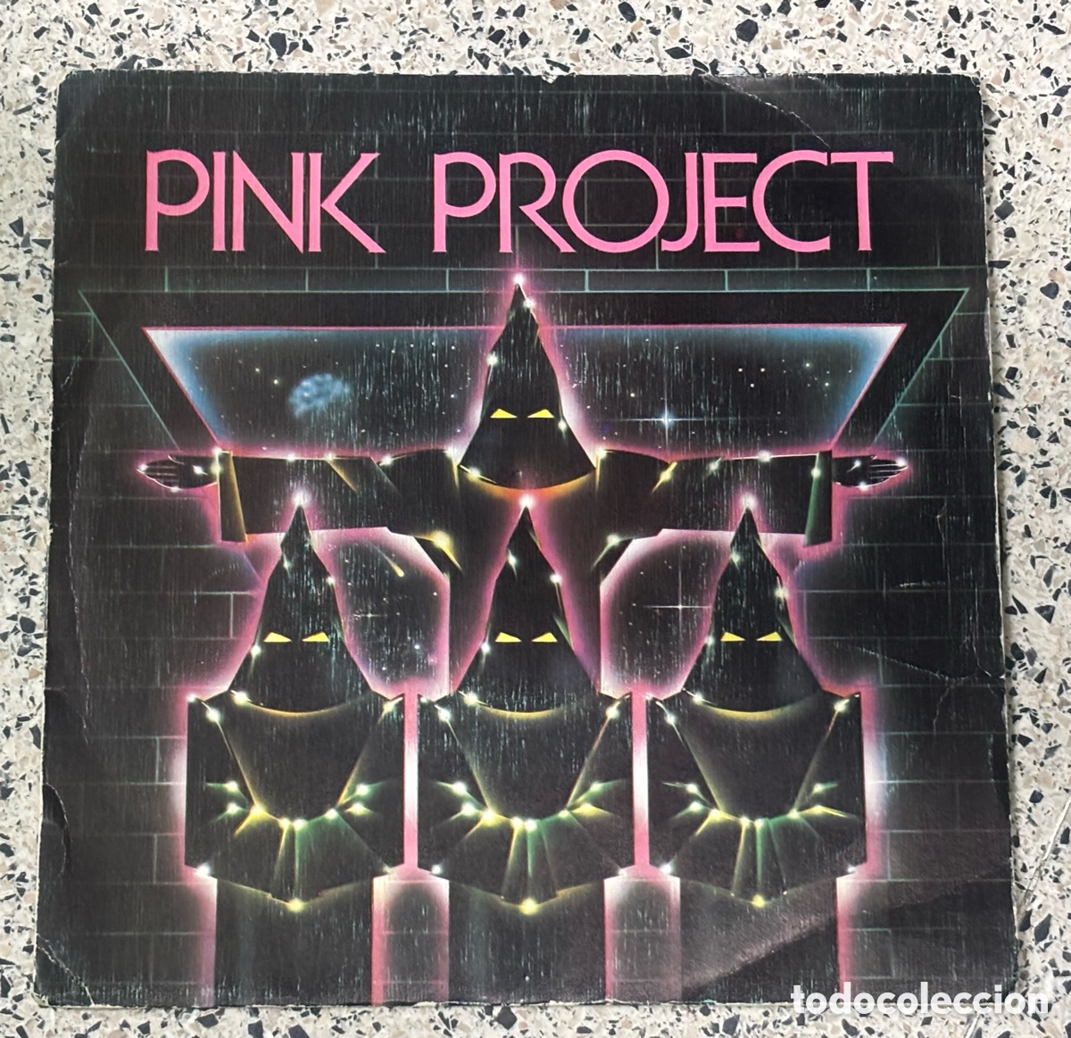Discos de vinilo: Pink Project - Disco Project 7&rdquo; Single Vinyl 1982 CBS Espa&ntilde;a Italo-Disco EX/VG+