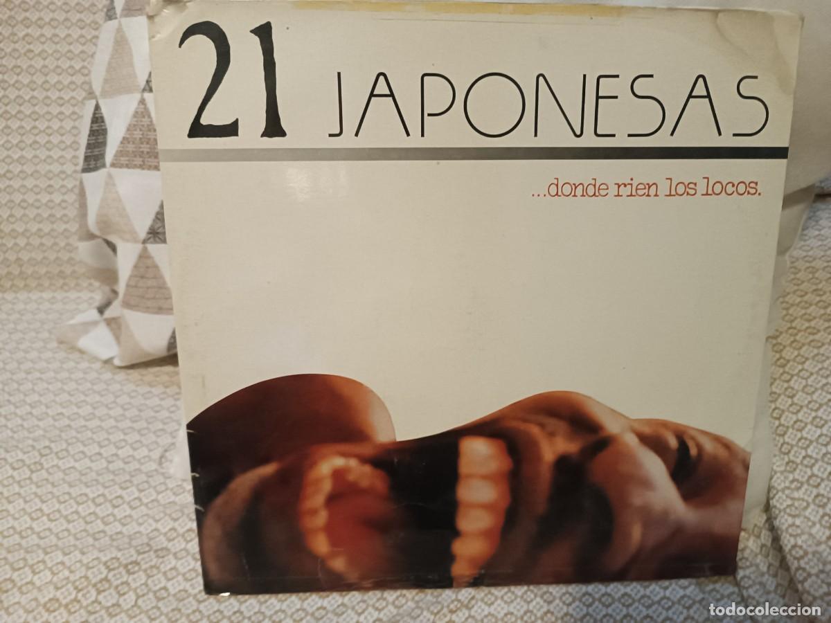 Discos de vinilo: 21 Japonesas Donde r&iacute;en los Locos