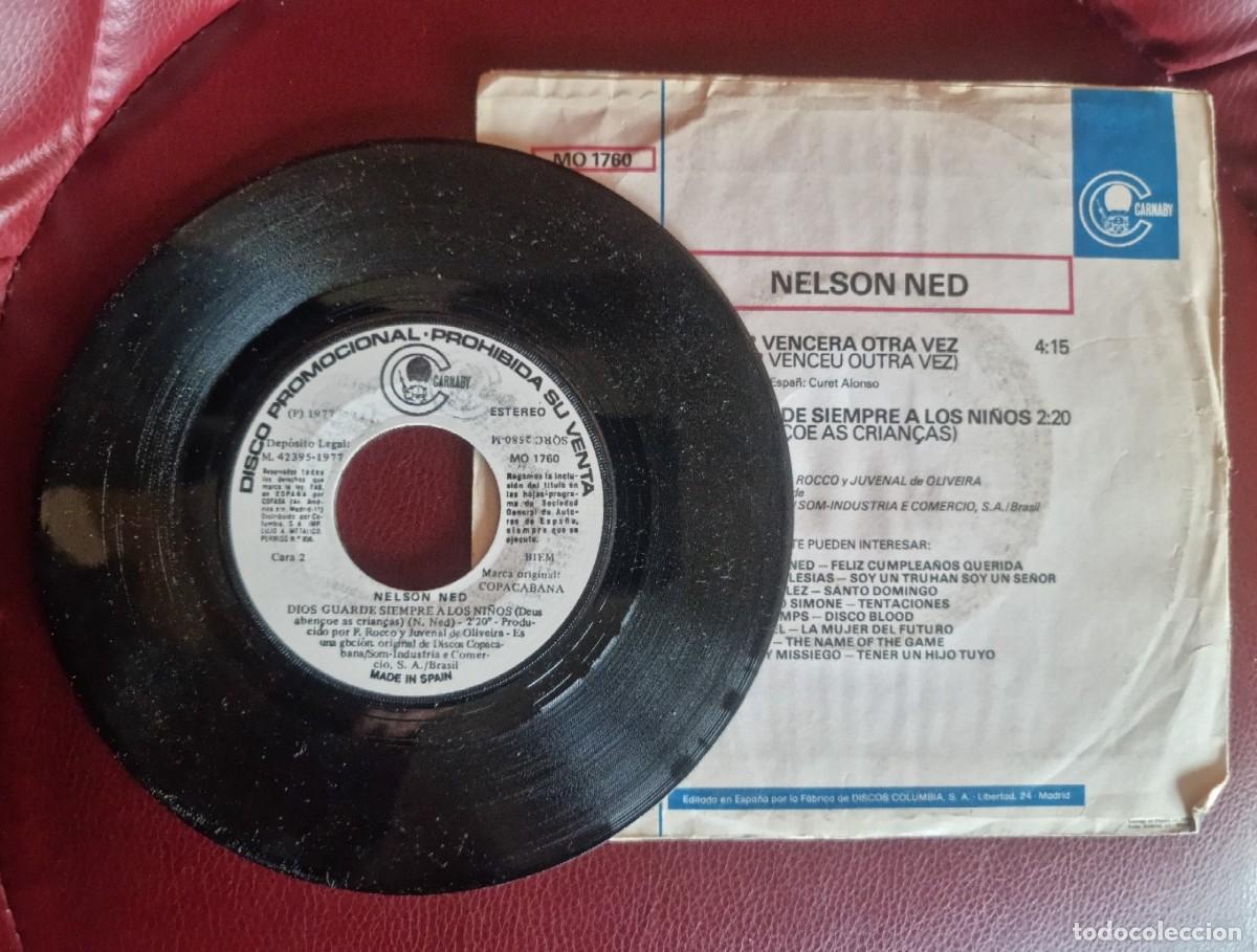 Discos de vinilo: NELSON NED / EL AMOR VENCERA OTRA VEZ - Foto 2