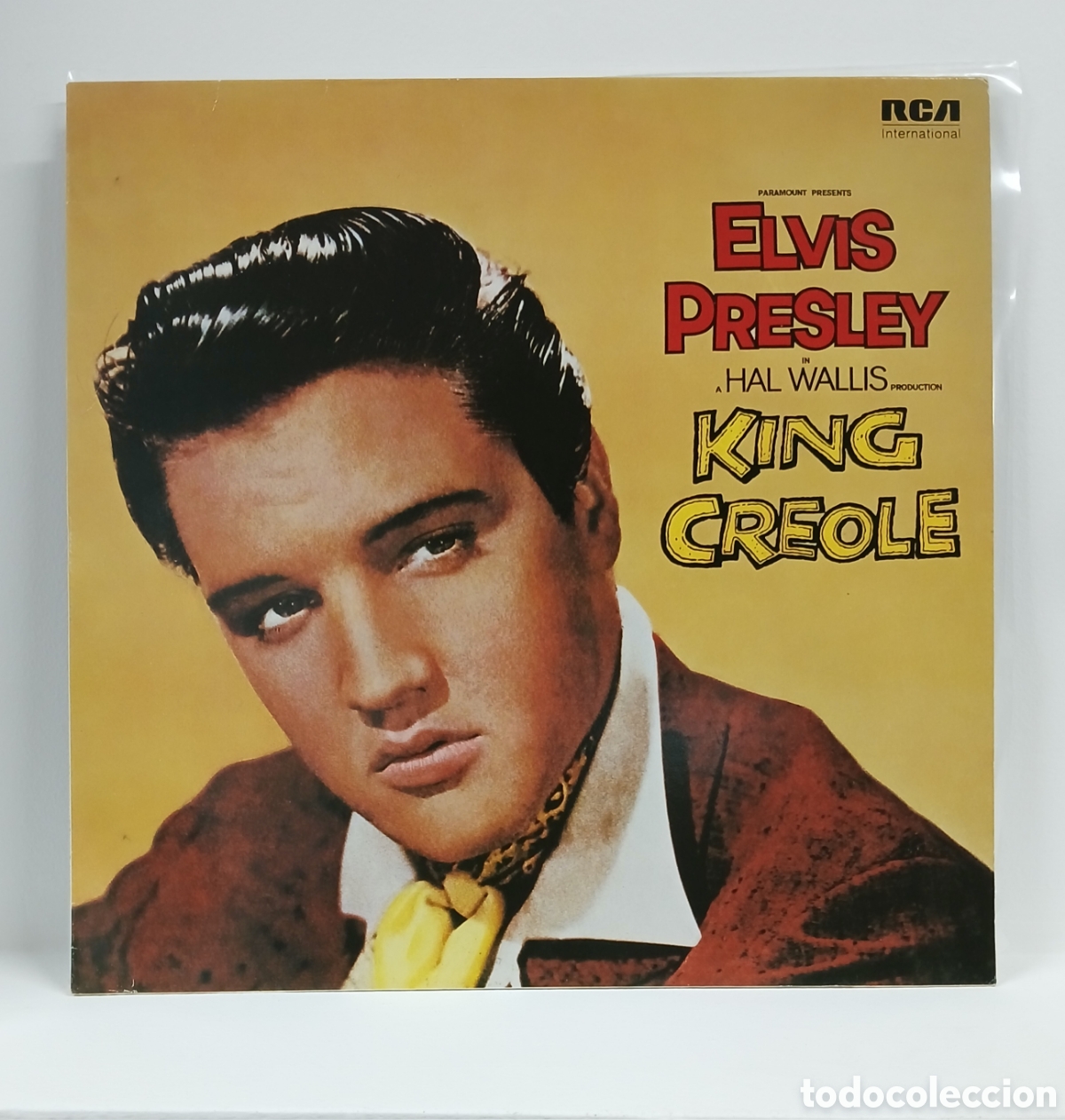 Discos de vinilo: ELVIS PRESLEY &rdquo;KING CREOLE &rdquo; LP. REED. GERMANY. 1981 (NM, COMO NUEVO)
