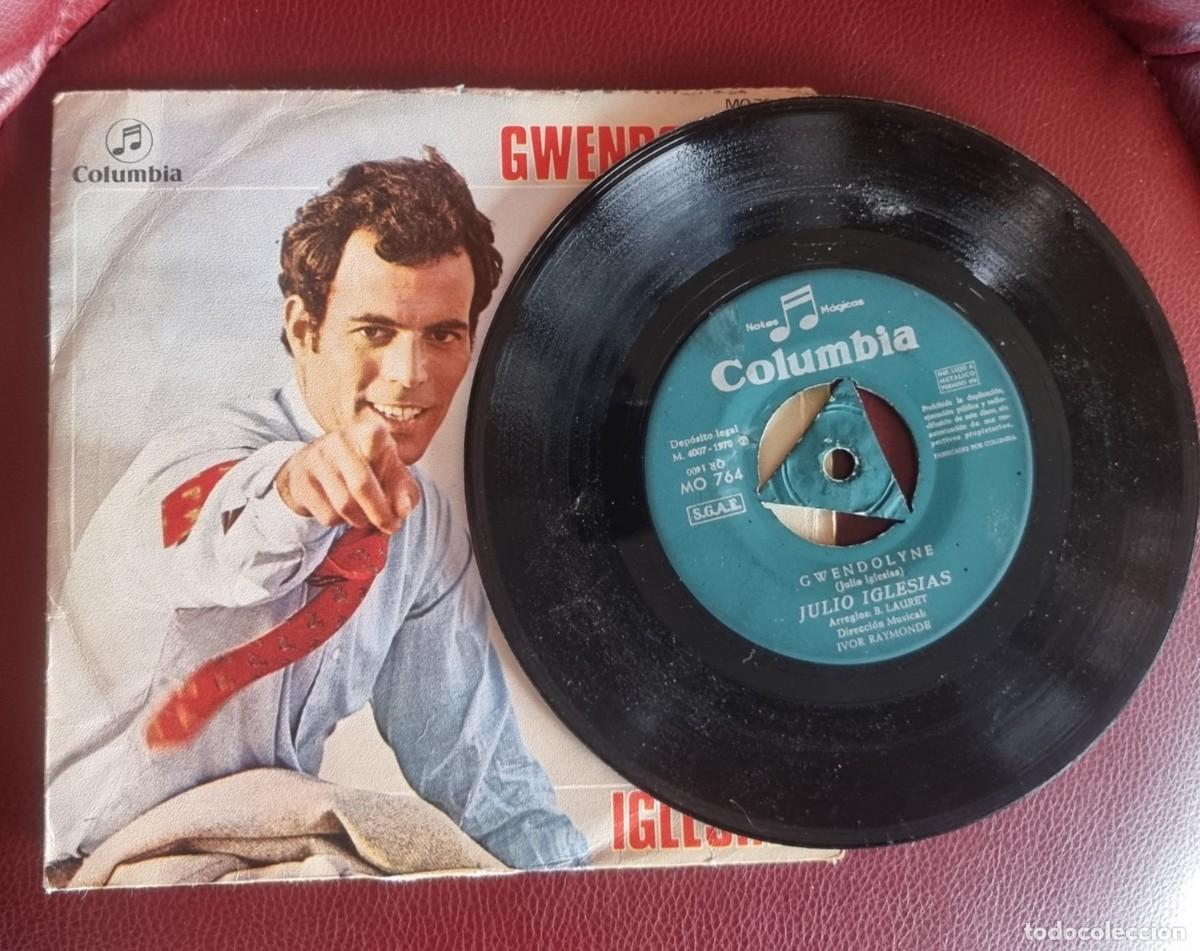 Discos de vinilo: JULIO IGLESIAS. GWENDOLYNE. BLA,BLA,BLA