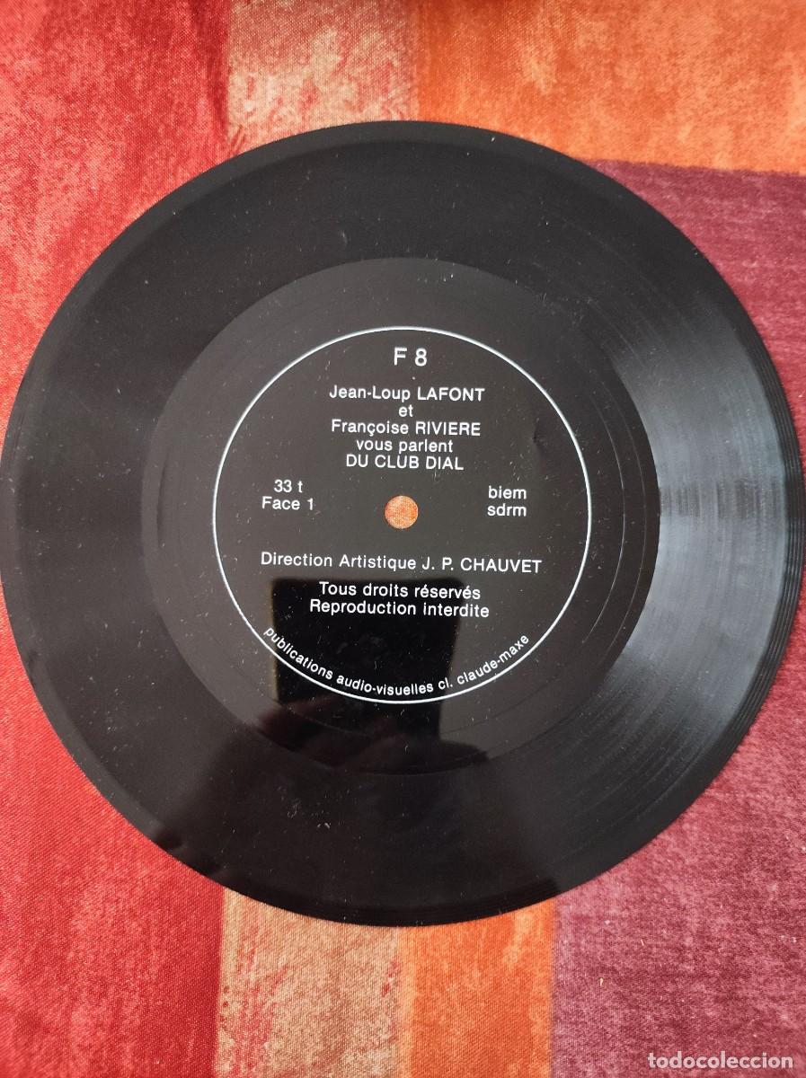 Discos de vinilo: Rareza Radiof&oacute;nica Vintage - Disco Vinilo Promocional &rdquo;Club Dial&rdquo; (Jean-Loup Lafont)