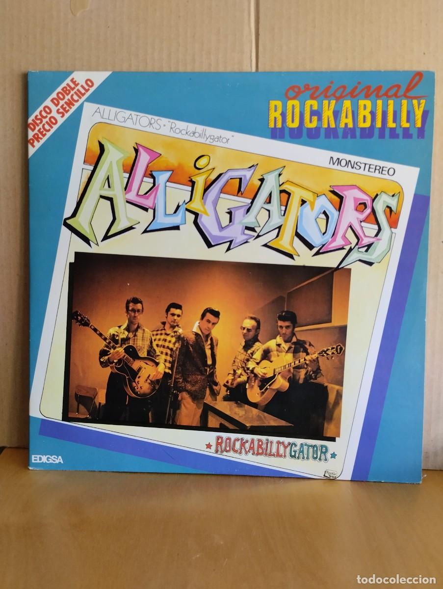 Discos de vinilo: ALLIGATORS --- ROCKABILLYGATOR --- CHRIS EVANS --- ORIGINAL ROCKABILLY