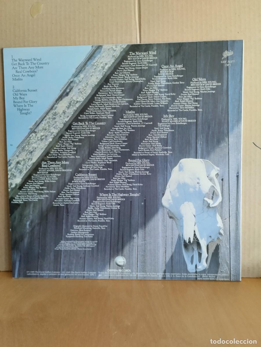 Discos de vinilo: NEIL YOUNG ---- OLD WAYS - Foto 2
