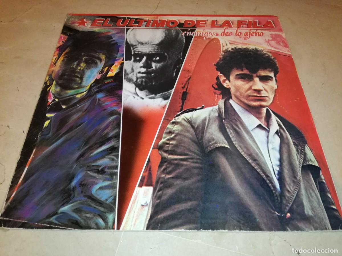 Discos de vinilo: EL ULTIMO DE LA FILA-ENEMIGOS DE LO AJENO-CONTIENE ENCARTE-ORIGINAL 1986