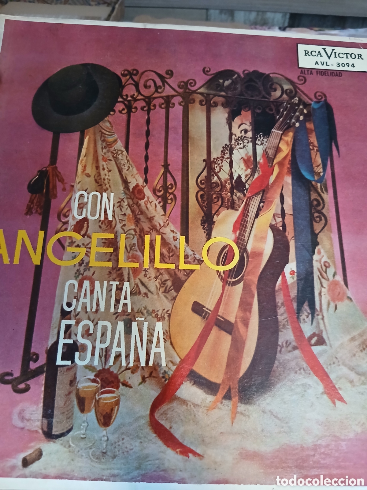 Discos de vinilo: Disco lp Vinilo Angelillo