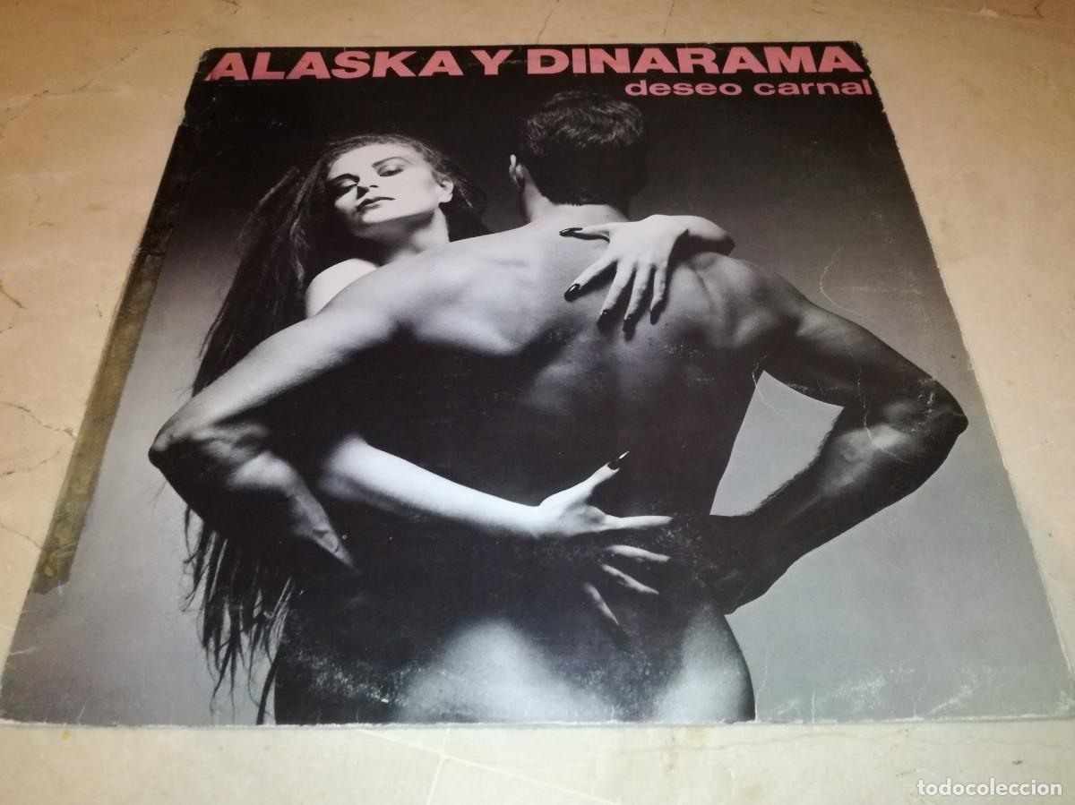 Discos de vinilo: ALASKA Y DINARAMA-DESEO CARNAL-CONTIENE ENCARTE-ORIGINAL 1984