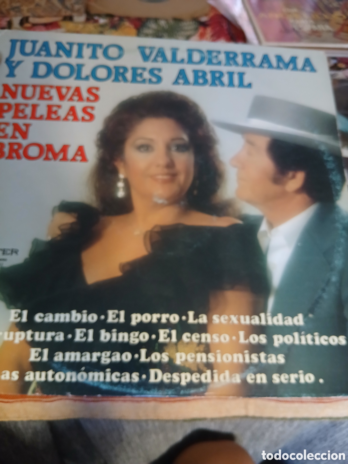 Discos de vinil: Disco lp vinilo Juanito Valderrama y Dolores Abril