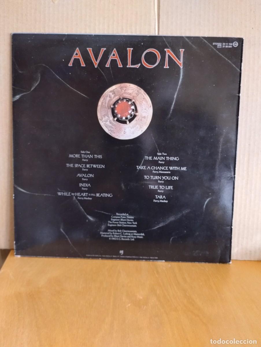 Discos de vinilo: ROXY MUSIC ----- AVALON - Foto 2