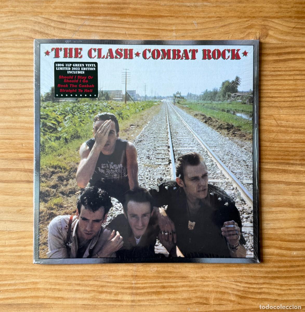 Vinyl-Schallplatten: The Clash &ndash;Combat Rock. Edici&oacute;n limitada vinilo verde, Remasterizado, Est&eacute;reo, 180 gramos. EU 2022