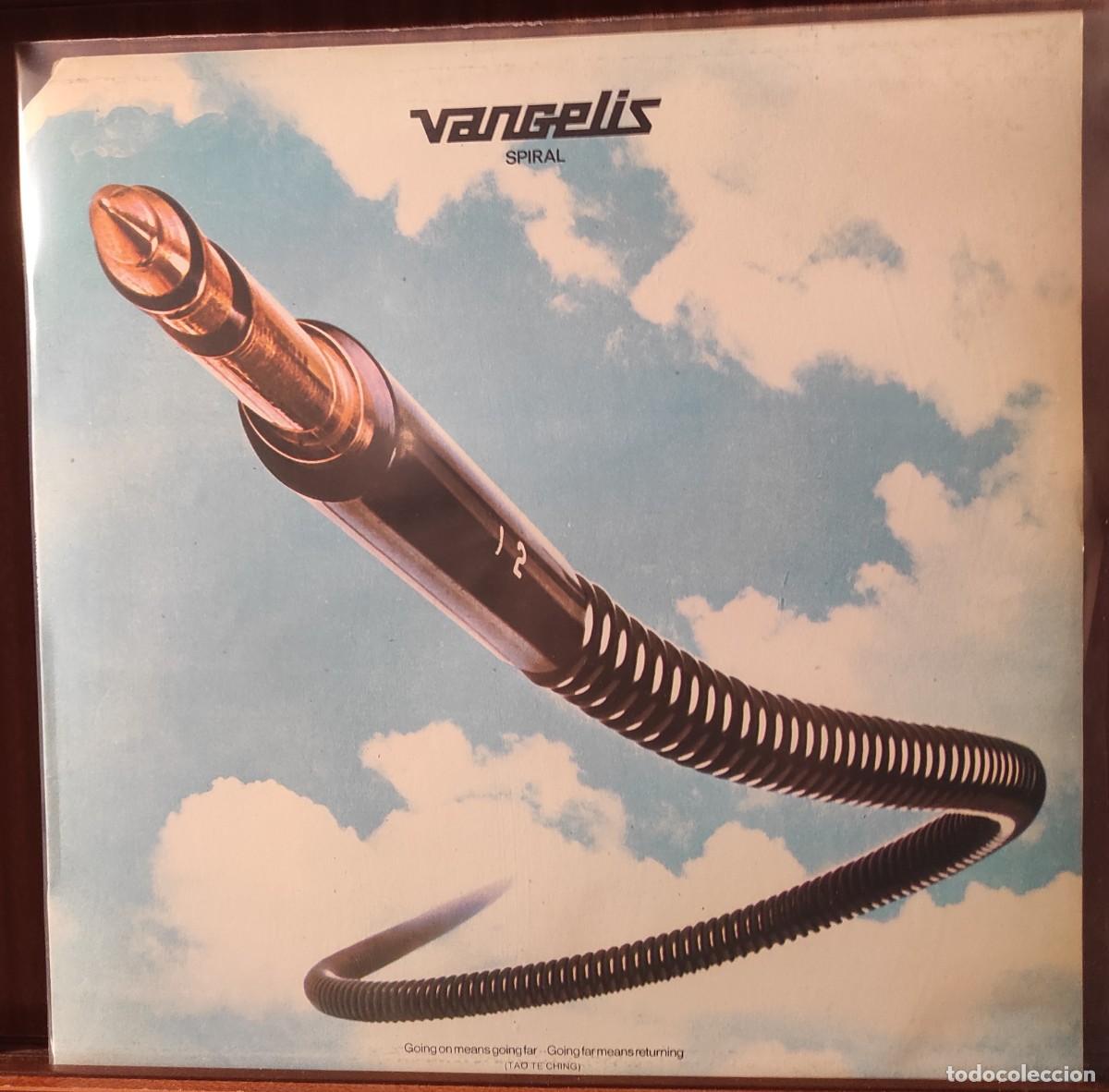 Discos de vinilo: Vangelis &ndash; Spiral VINILO EDICION ESPA&Ntilde;OLA SELLO RCA