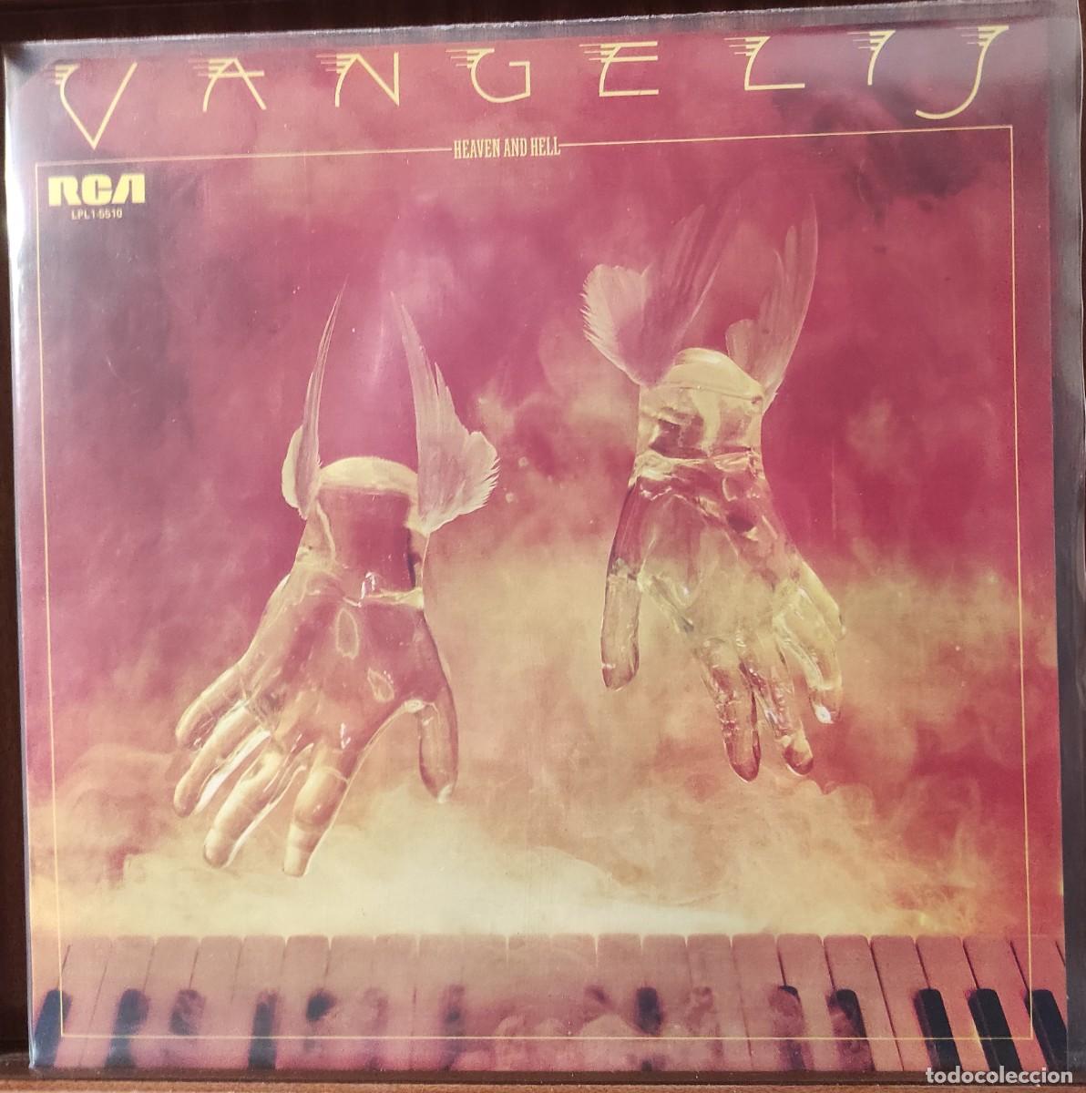 Discos de vinilo: Vangelis &ndash; Heaven And Hell VINILO EDICION ESPA&Ntilde;OLA SELLO RCA 1976
