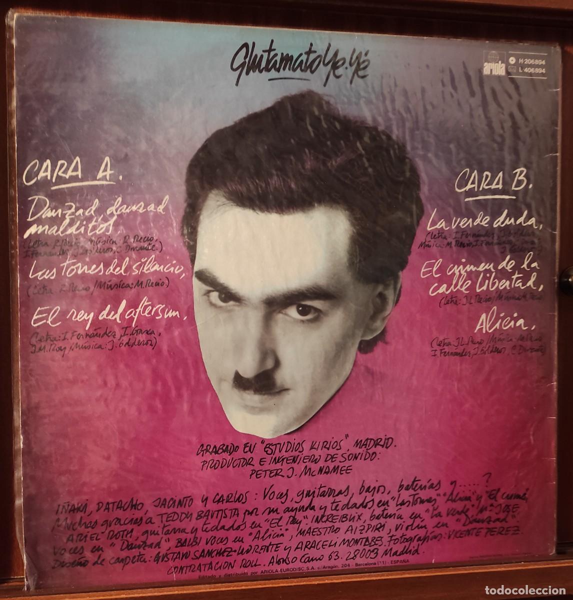 Discos de vinilo: GLUTAMATO YE YE - GUAPAMENTE - Foto 2