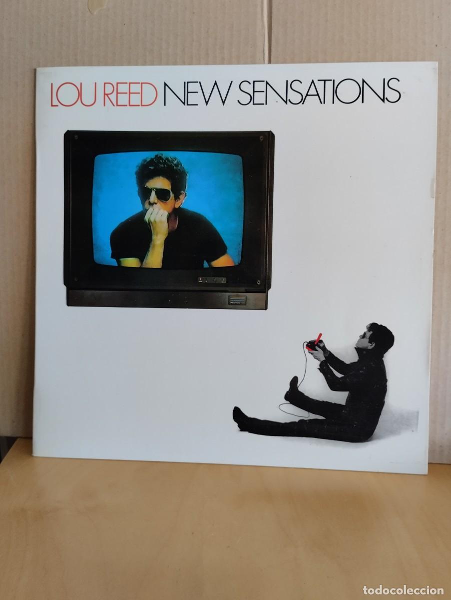 Discos de vinilo: LOU REED ----- NEW SENSATIONS