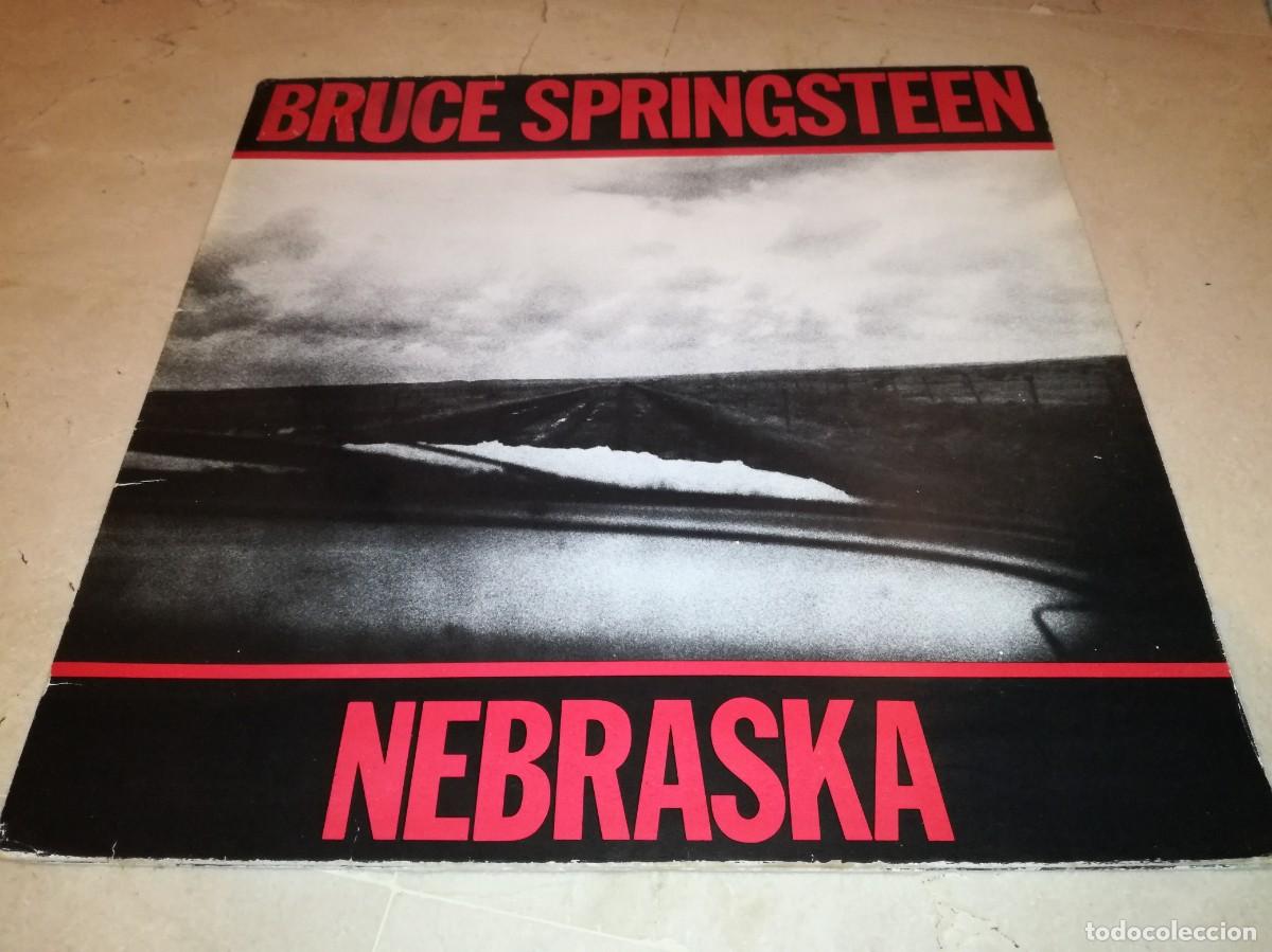 Discos de vinilo: BRUCE SPRINGSTEEN-NEBRASKA-CONTIENE ENCARTE-ORIGINAL ESPA&Ntilde;OL 1982